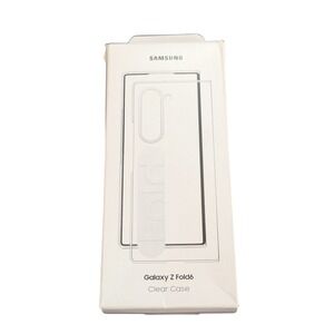 R8-Poly Genuine Clear Case Samsung Galaxy Z Fold6 - Clear Slight Scuffing